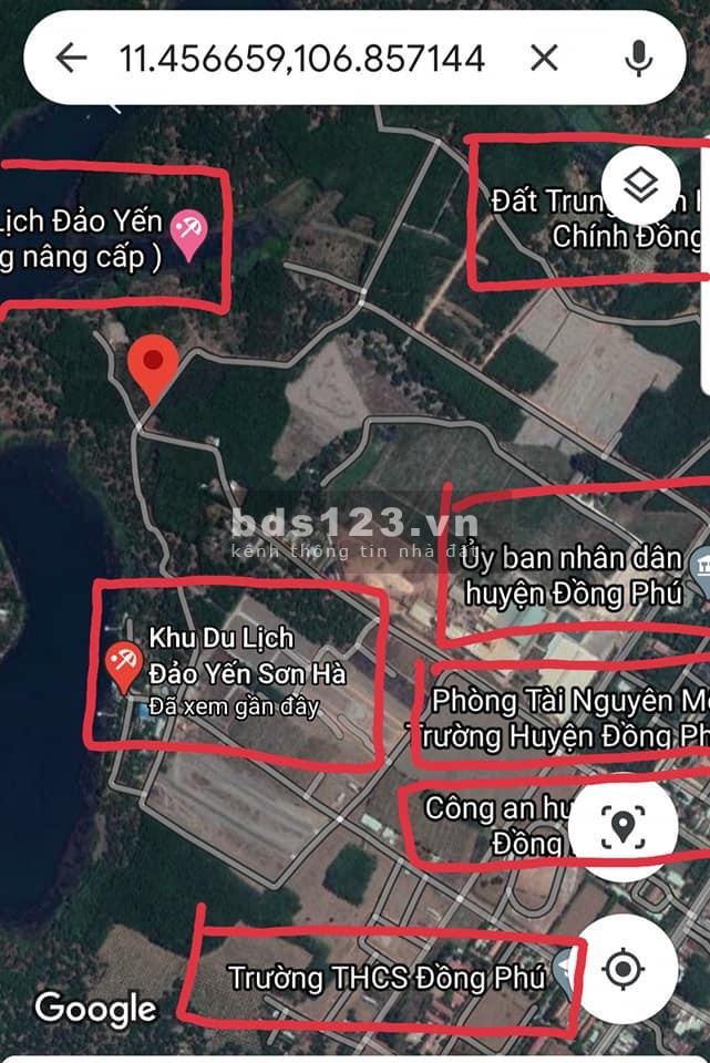 Đất Nền Chính Chủ TTHC Huyện Đồng Phú