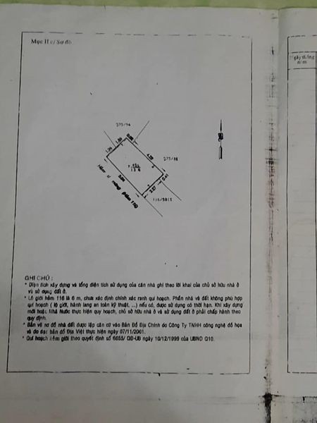 Cơ hội cho người thu nhập thấp, nhà rẻ bất ngờ, đường Tô Hiến Thành, phường 15, quận 10, HCM