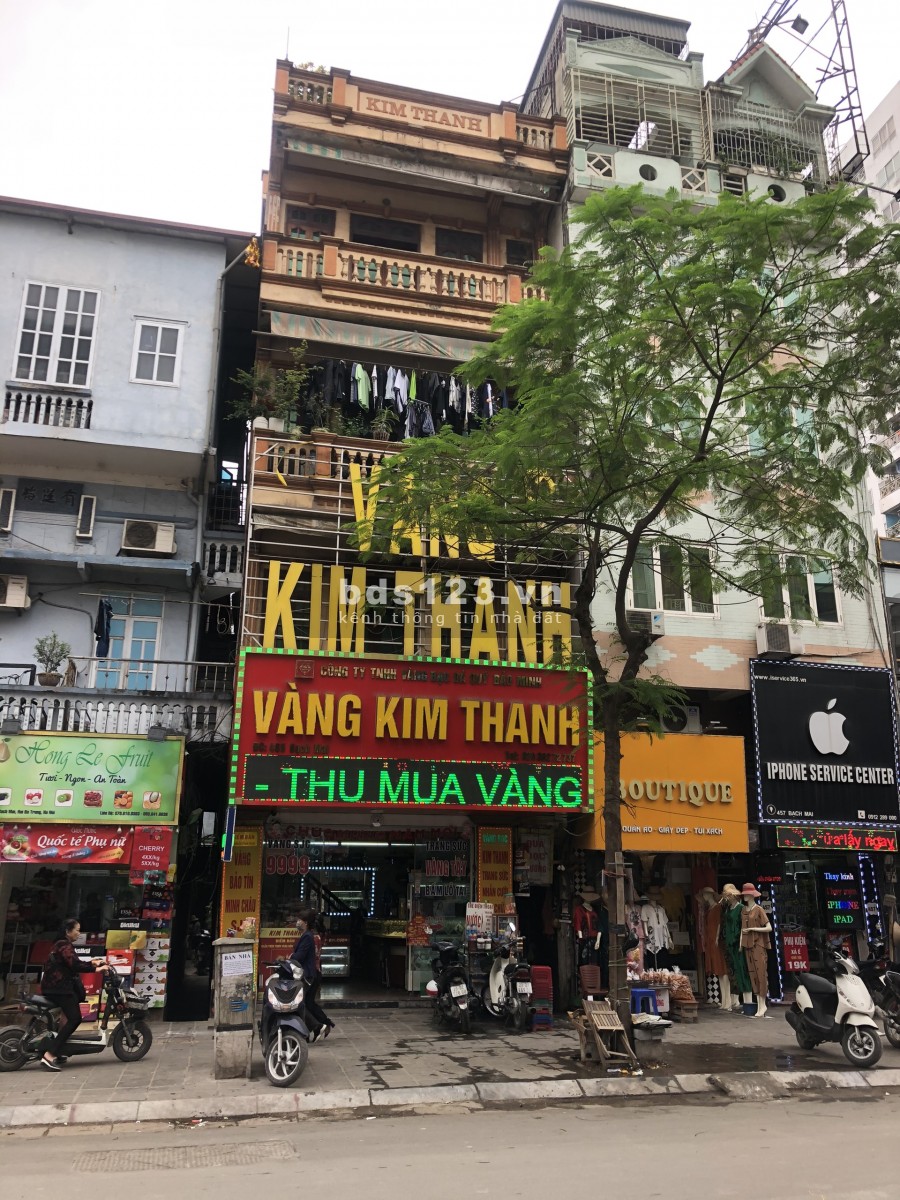 Bán nhà mặt phố Bạch Mai – Ngất ngây mọi ánh nhìn.