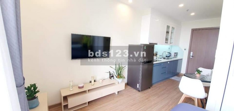 Cho thuê ngắn hạn căn hộ studio Vinhomes Green Bay đầy đủ đồ, thanh toán linh hoạt, ảnh thực tế