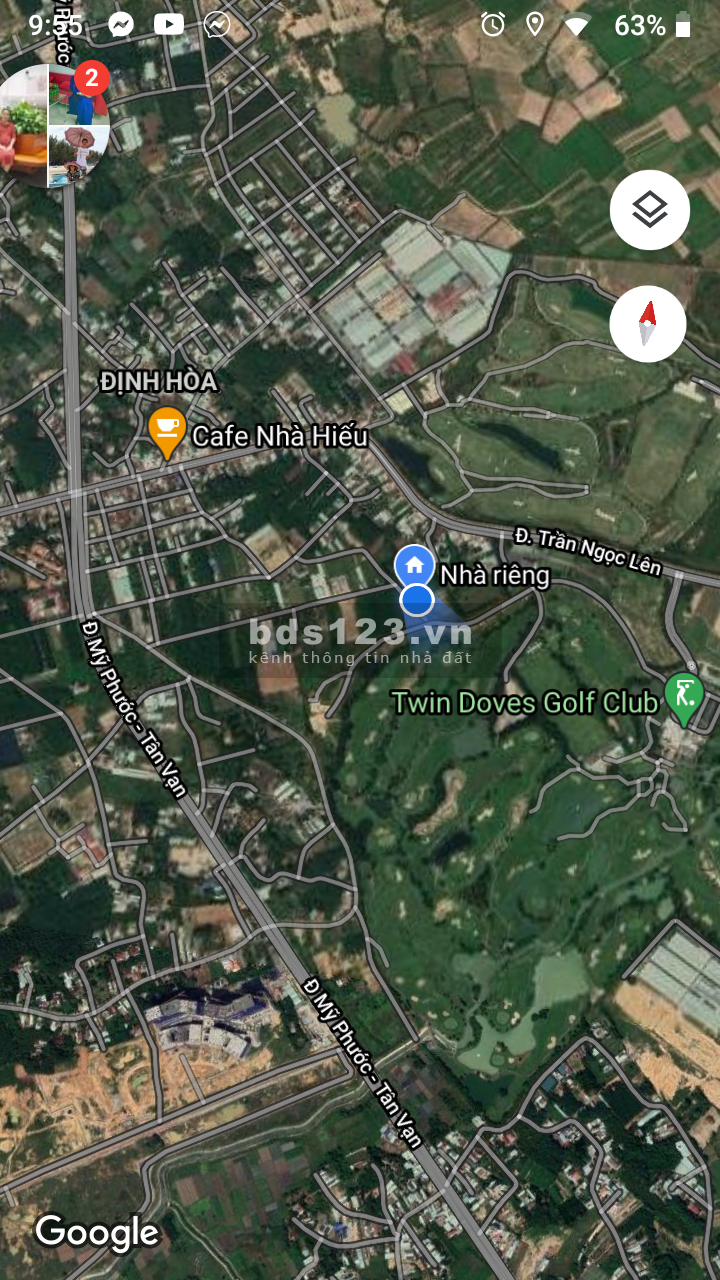 Bán gấp Thủ Dầu Một BD. 535m². TC 100m²