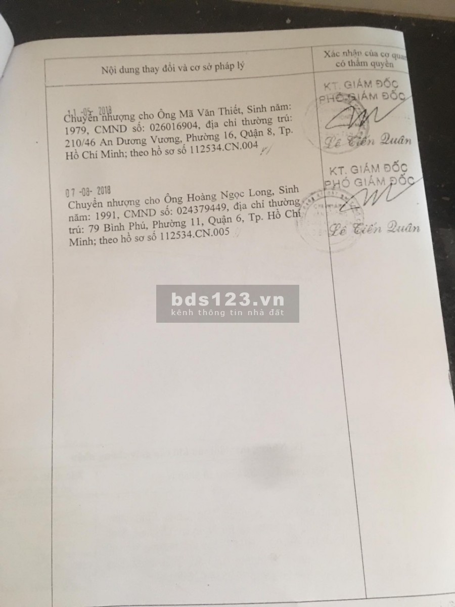 Bán nhà hẻm 122 Bùi Tư Toàn, P.An Lạc, Bình Tân