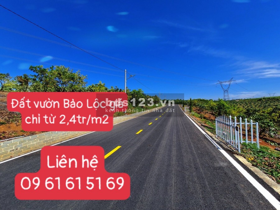 CHỈ CÒN DUY NHẤT 3 NỀN VIEW NHÌN VỀ TP BẢO LỘC