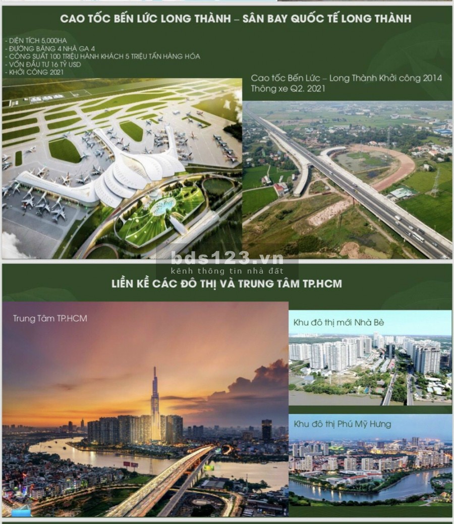 900 triệu (25%) sở hữu nhà phố ven sông liền kề KCN Long Hậu