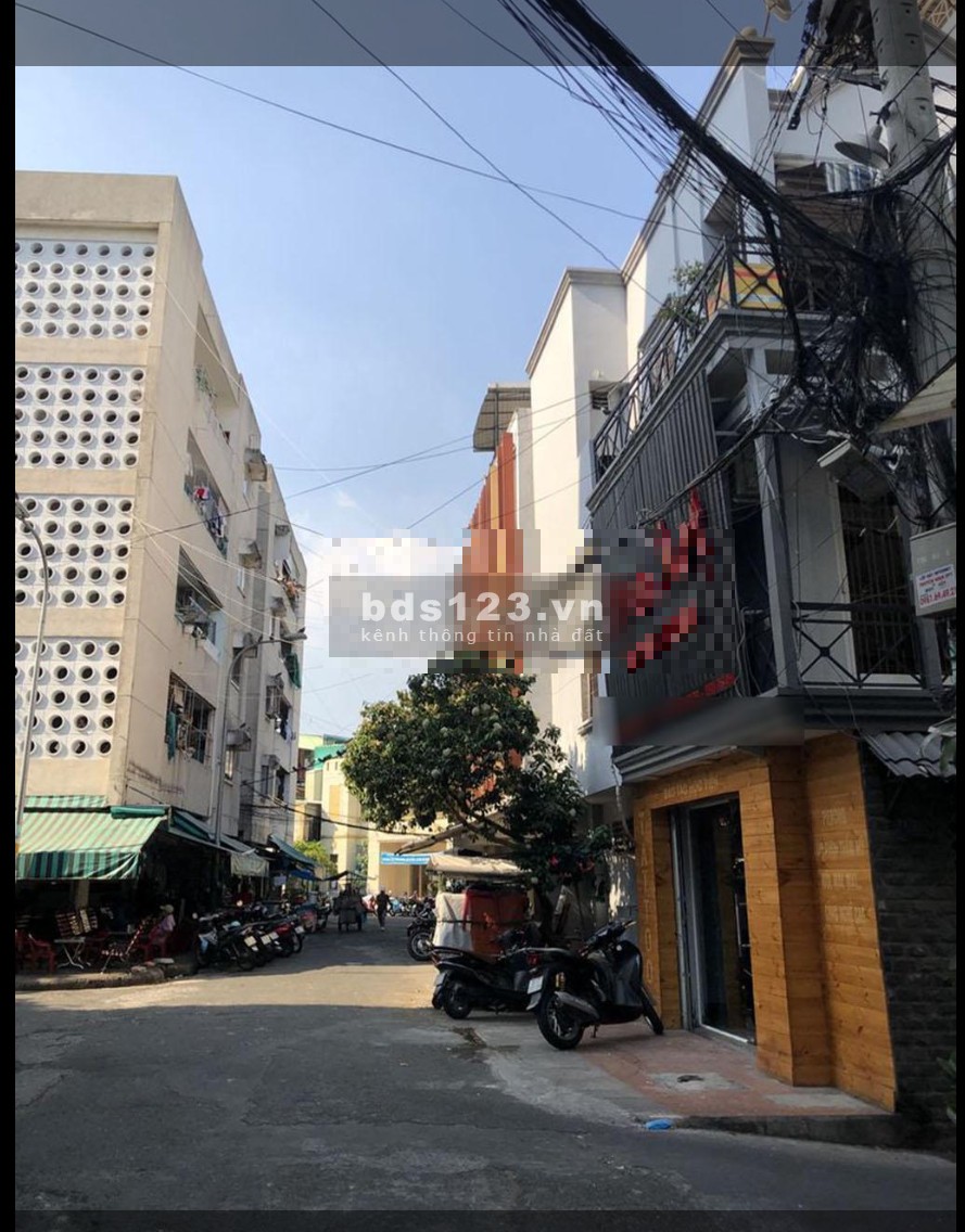 Nhà MT hẻm ôtô Lê Văn Sỹ Phú Nhuận. DT:4x9M 3PN 3WC