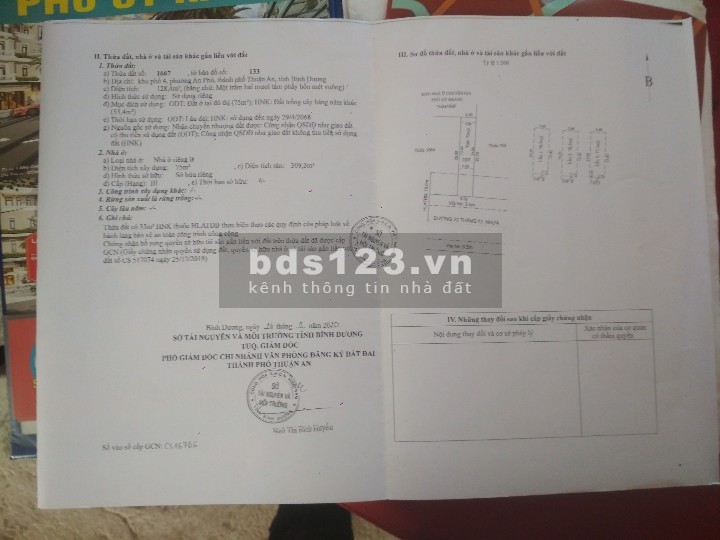Bán gấp nhà phố tại An Phú Thuận An Bình Dương