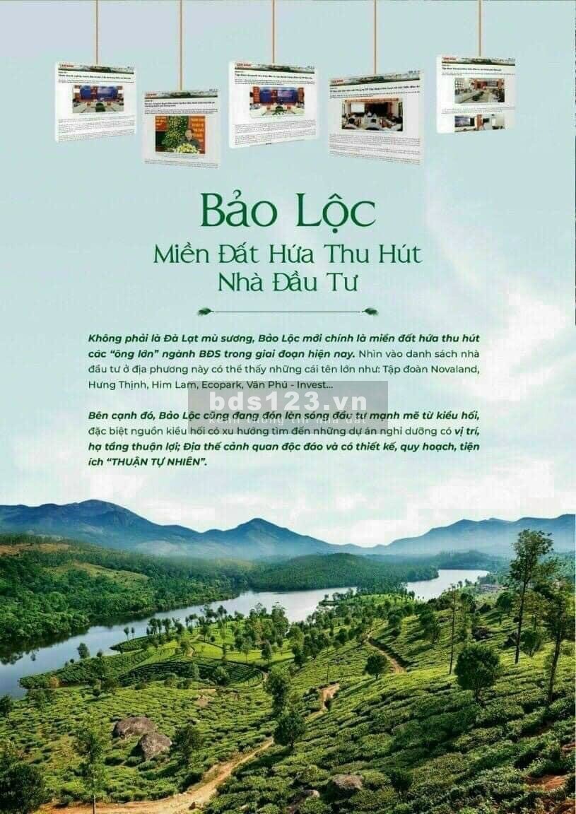 Bán lô đất nghỉ dưỡng bảo lộc lâm đồng