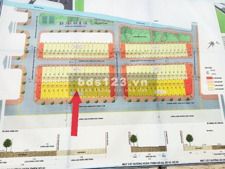 Bán lô đất trục đường chính tại Cẩm Xá Mỹ Hào Hưng Yên