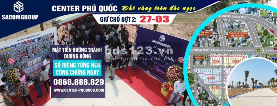 Center Phú Quốc cháy hàng giai đoạn 1