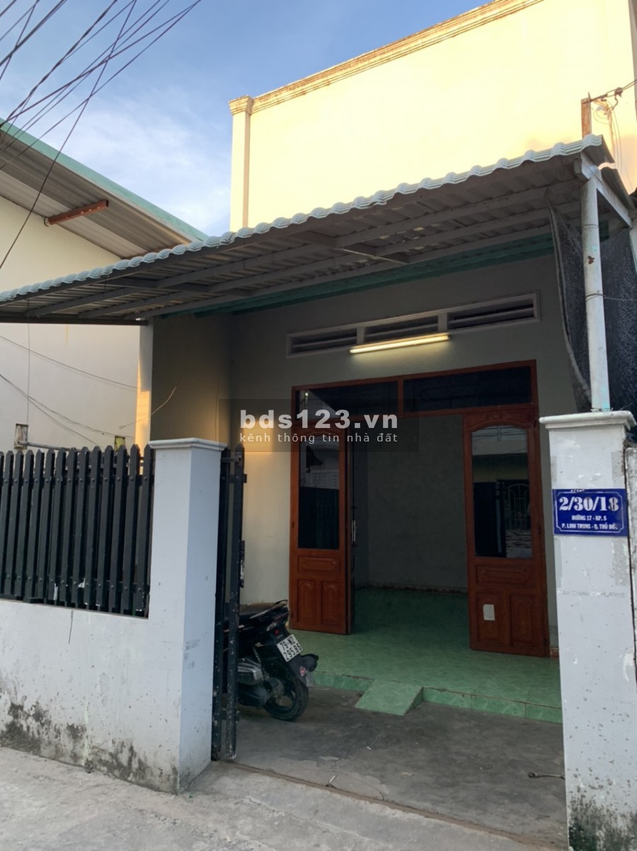 Chính Chủ cho thuê nhà nguyên căn rẻ nhất Thủ Đức