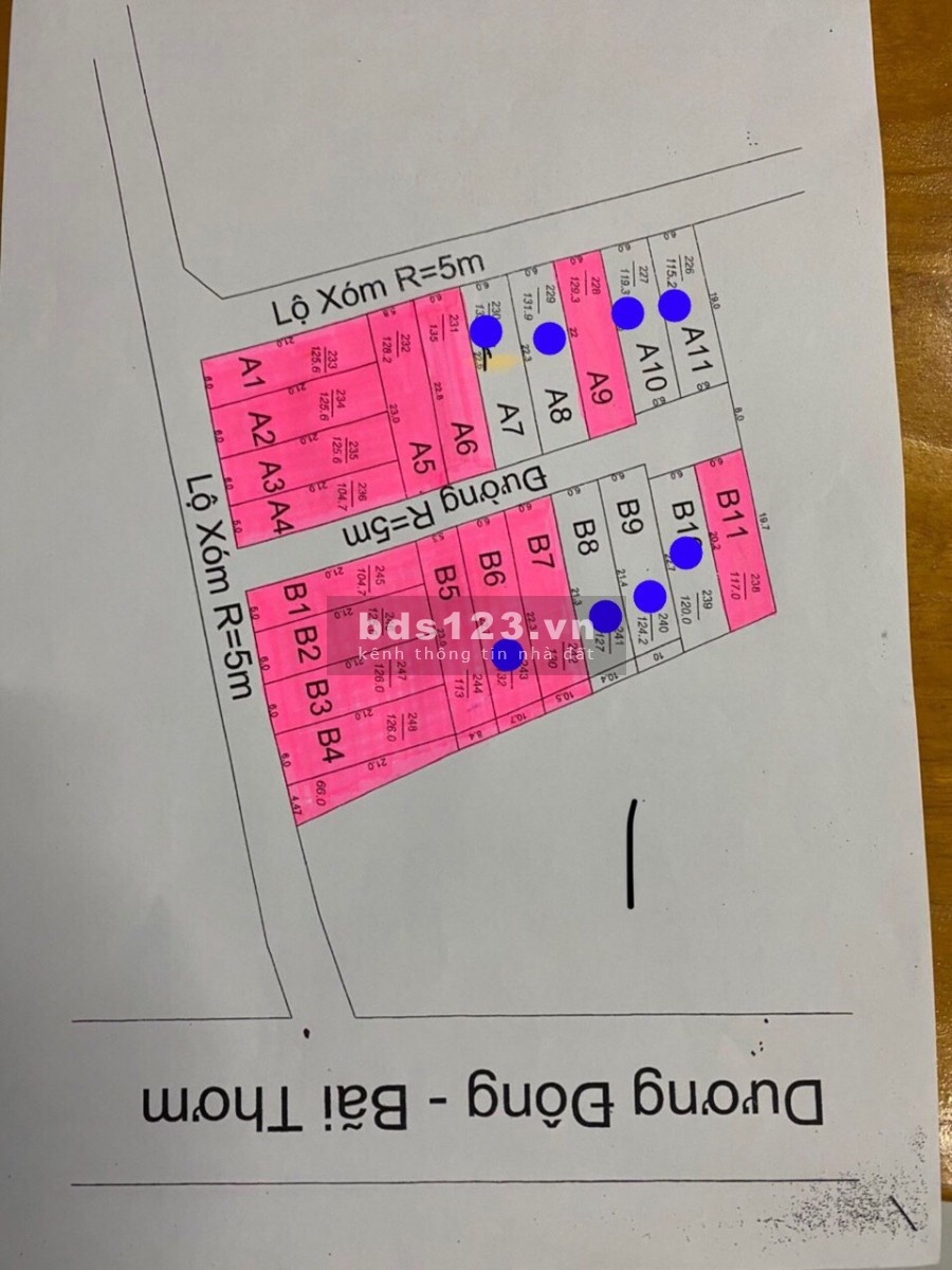 Chính chủ cần bán 4 nền cực đẹp khu Zoneland Búng Gội, quy hoạch đất ở, mặt tiền đường 5m, liên hệ 0971854040