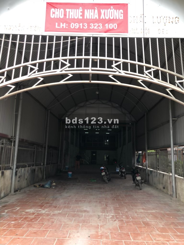 Cần cho thuê mặt bằng nhà xưởng