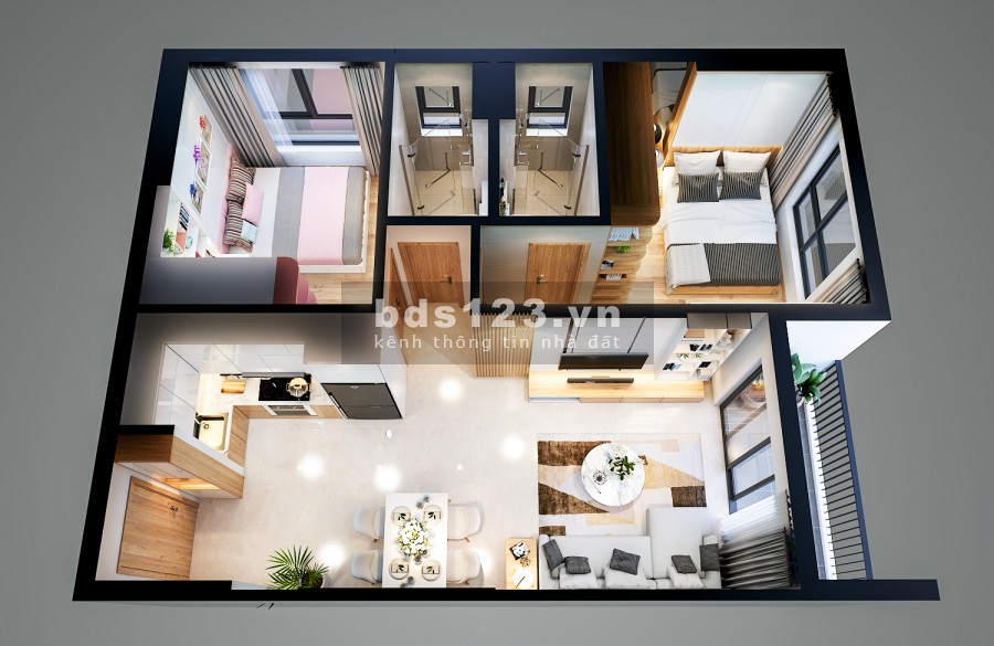 Căn hộ chung cư giáp thủ đức, giá cực kì hấp dẫn