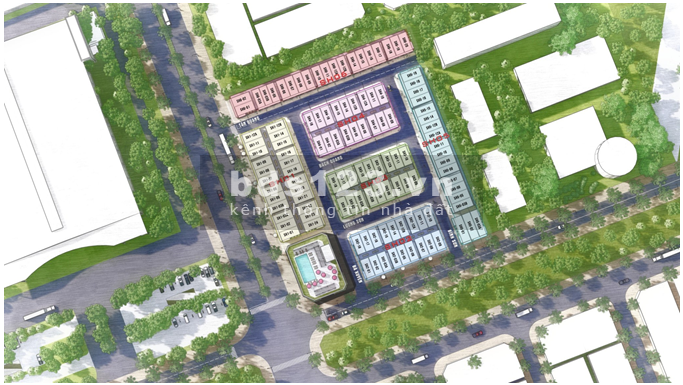 SHOPHOUSE CỔNG CHÍNH KHU CÔNG NGHIỆP SÔNG CÔNG 2 (550ha).