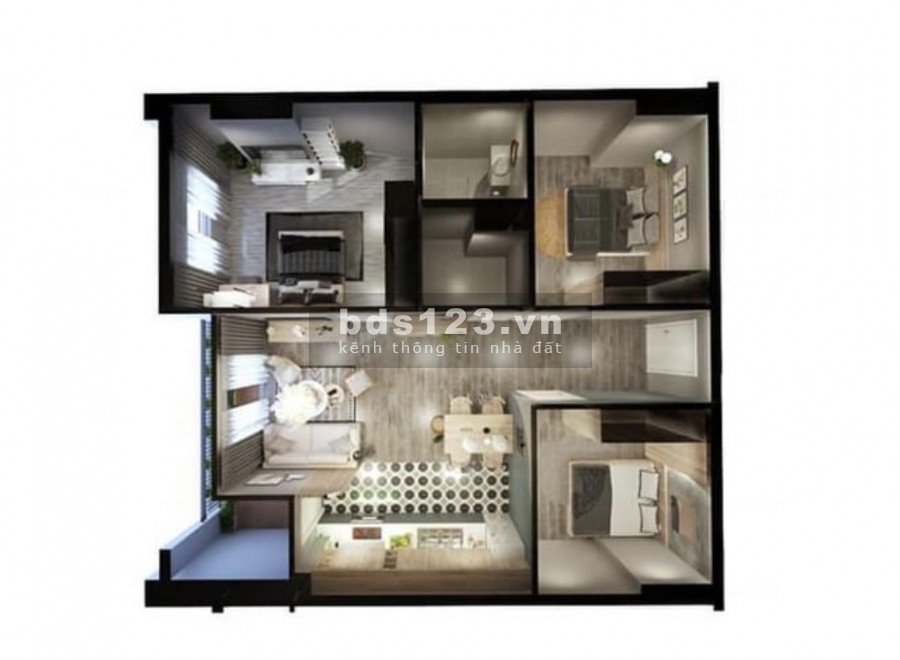 Chủ nhà kẹt bank cần ra căn hộ Ipark An Sương, đường Ng Văn Qúa, 53m3/2PN/1TL. Gía 2ty. 0931076935