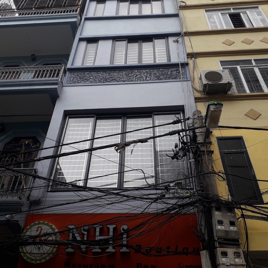 BÁN NHÀ LÊ VĂN HIẾN KINH DOANH - Ô TÔ TRÁNH XE BA GÁC 44M 5 TẦNG 5.2 tỷ