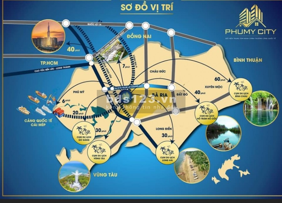 Cần Bán 56 Nền Khu Phân Lô Phú Mỹ Uy Tín Chất Lượng Số 1 Bà Rịa