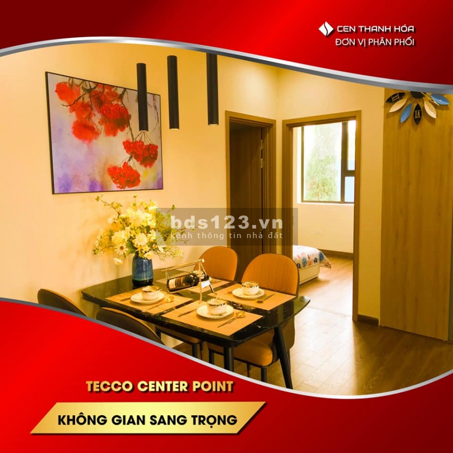 Tecco Center Point chung cư cao cấp bậc nhất thành phố Thanh Hoá, giá tốt, vị trí đắc địa