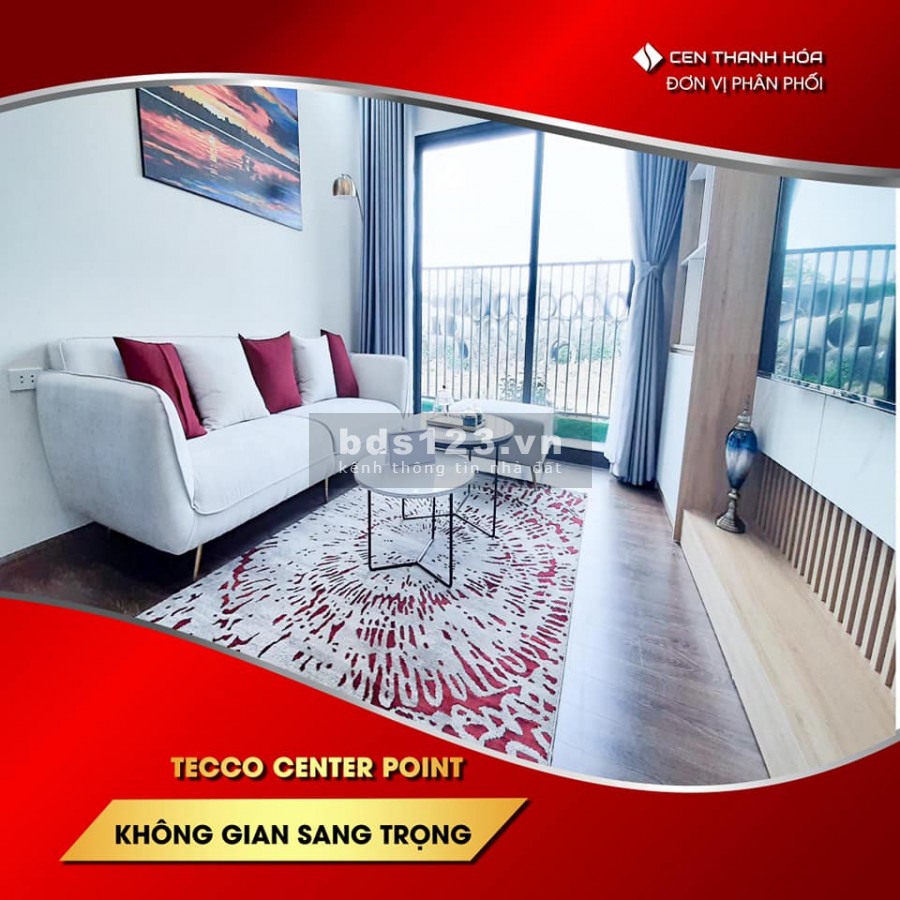 Tecco Center Point chung cư cao cấp bậc nhất thành phố Thanh Hoá, giá tốt, vị trí đắc địa