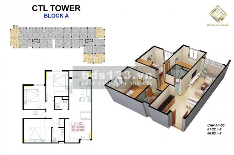Căn hộ 3 phòng ngủ dự án CTL bán giá siêu rẻ 2.24 tỷ, vui lòng liên hệ!