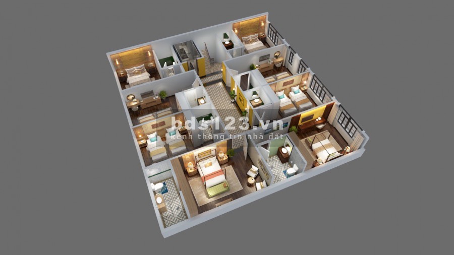 Bán khách sạn tiêu chuẩn 5* trung tâm Bãi Cháy-Hạ Long, 16 phòng,đi bộ 2p ra bãi tắm, cạnh công viên