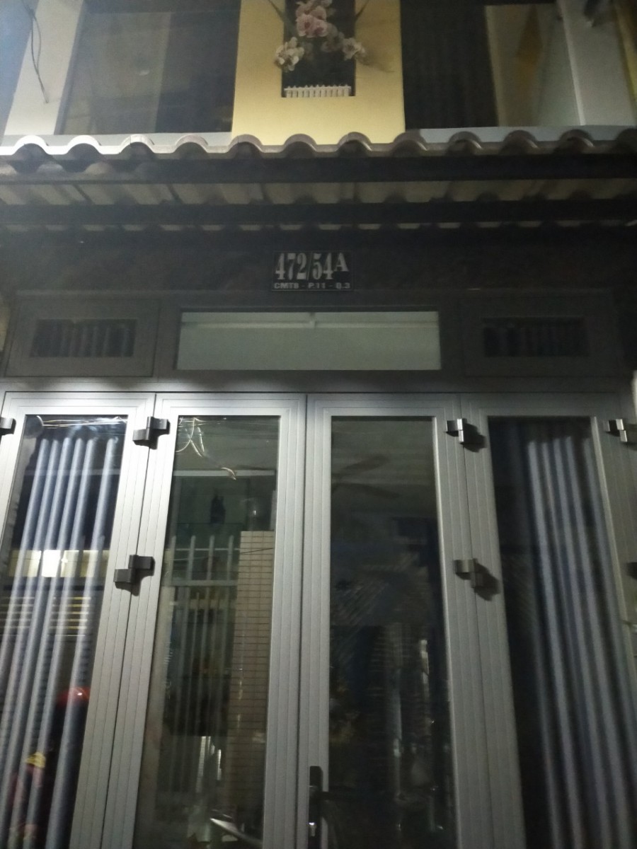 Bán Nhà Hẻm 3m CMT8 P5Tân Bình Giá Rẻ, 67 m2, 4 lầu, 3 Phòng Ngủ.