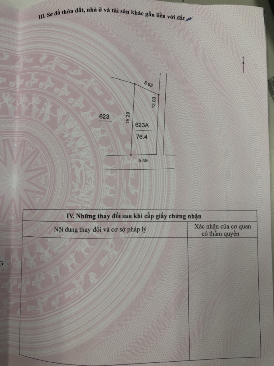 Chính chủ bán mảnh đất thổ cư Dương Nội ô tô đỗ cửa 76m2.
