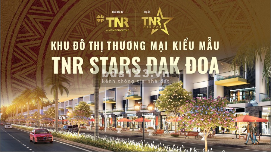 Khu đô thị kiểu mẫu đầu tư tại Gia Lai TNR Stars ĐakĐoa