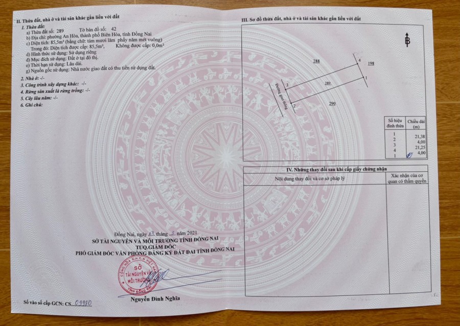 Bán lô đất 1 sẹc đường Nguyễn Trung Trực, P An Hòa, cổng…