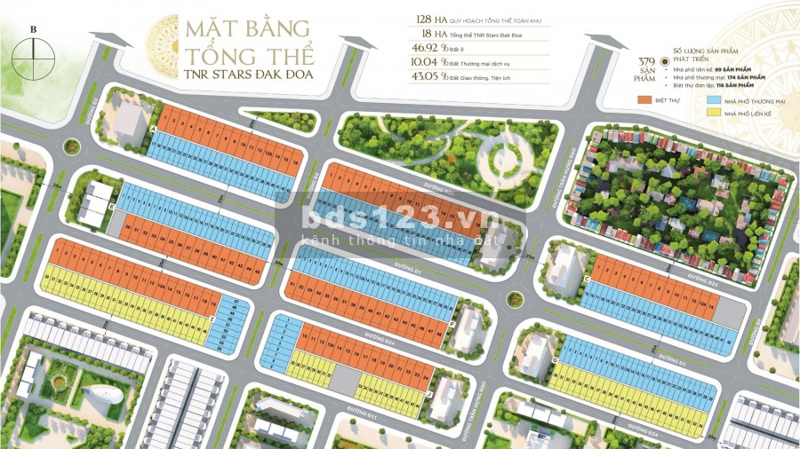 Bán đất giá F0 khu trung tâm hành chính mới huyện Đak Đoa.