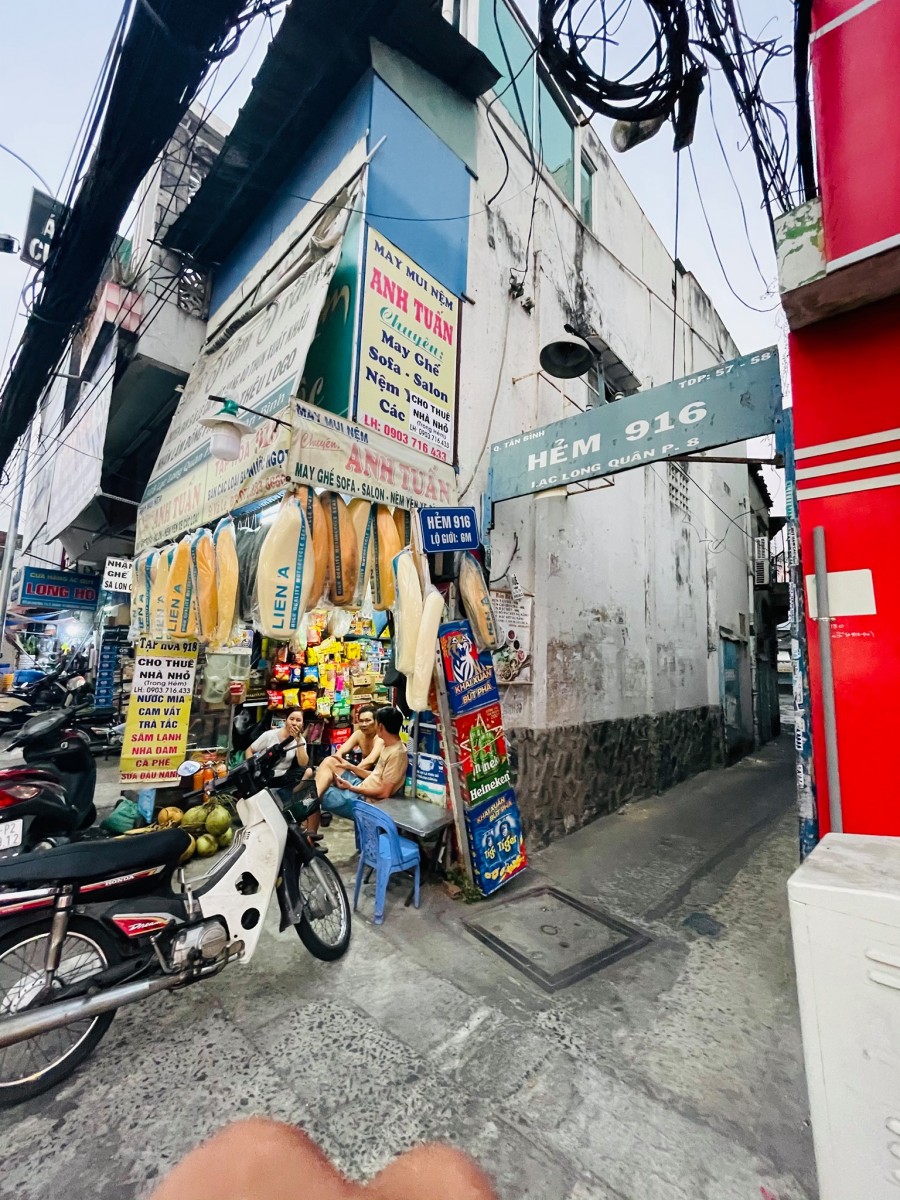 Mặt tiền chợ vải Tân Bình, đang cho thuê 17T/1 tháng
