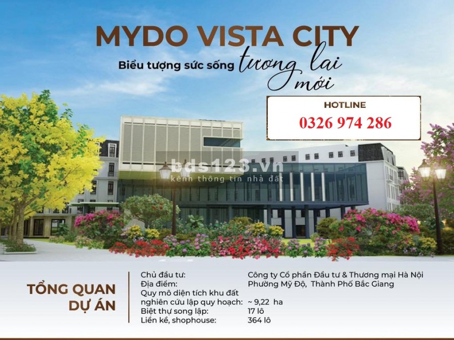 Bán đất nền Dự án KĐT - Trung tâm TP. Bắc Giang, 120m2 giá 800 triệu