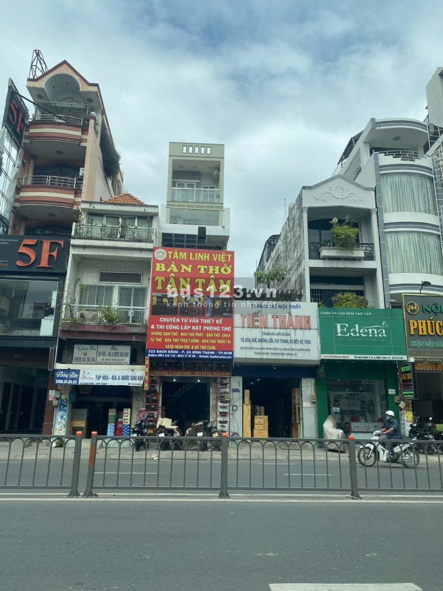 Nhà mặt phố Đường Bạch Đằng Bình Thạnh - 5 tầng, Hướng Nam, 23,5 tỷ TL LH 0964762748