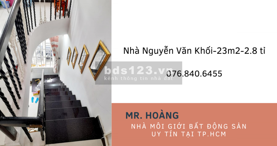 Hốt ngay nhà gần mặt HXH tránh đường Quang Trung, 5 tầng, full…