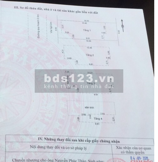 Bán nhà 4 tầng FPT Đà Nẵng mới đẹp, khu V1 gần kênh gần công viên