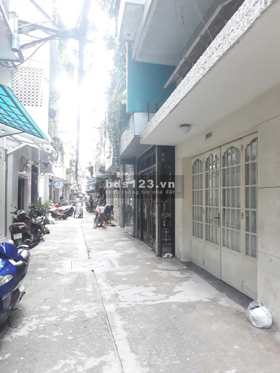 Nhà hẻm 4m, an ninh, yên tĩnh, 48m2, 1 trệt, 3 lầu, P5, Q3,