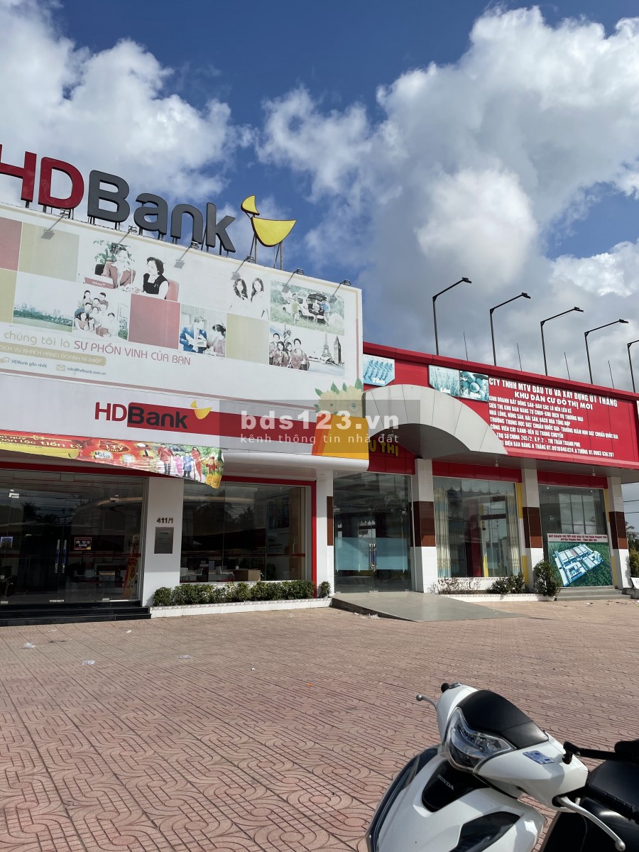 Bán đất nền mặt tiền Thị Trấn Thạnh Phú
