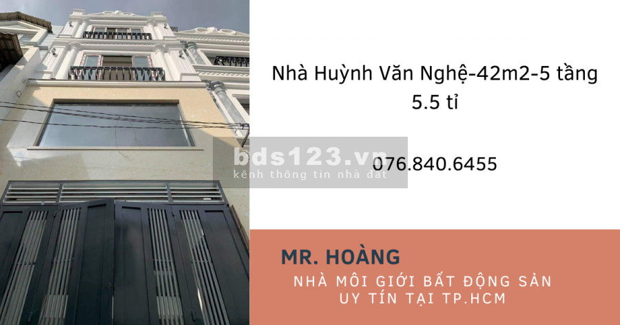 Hốt ngay nhà gần mặt HXH tránh đường Quang Trung, 5 tầng, full…