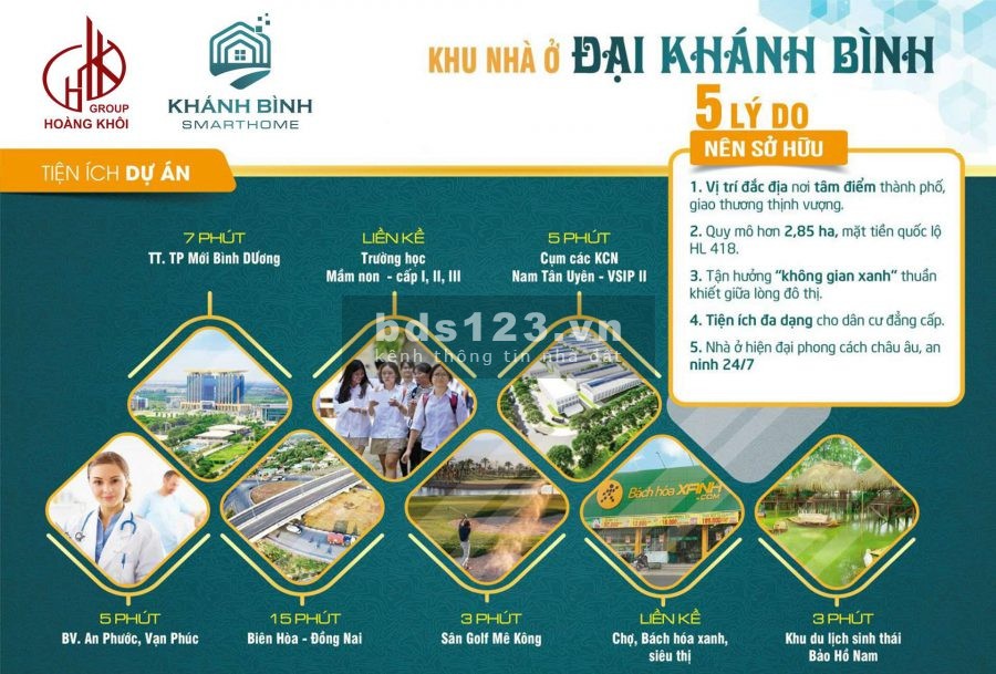 KHU NHÀ Ở ĐẠI KHÁNH BÌNH. KHÁNH BÌNH SMART HOME. GIÁ F0 SẮP MỞ BÁN