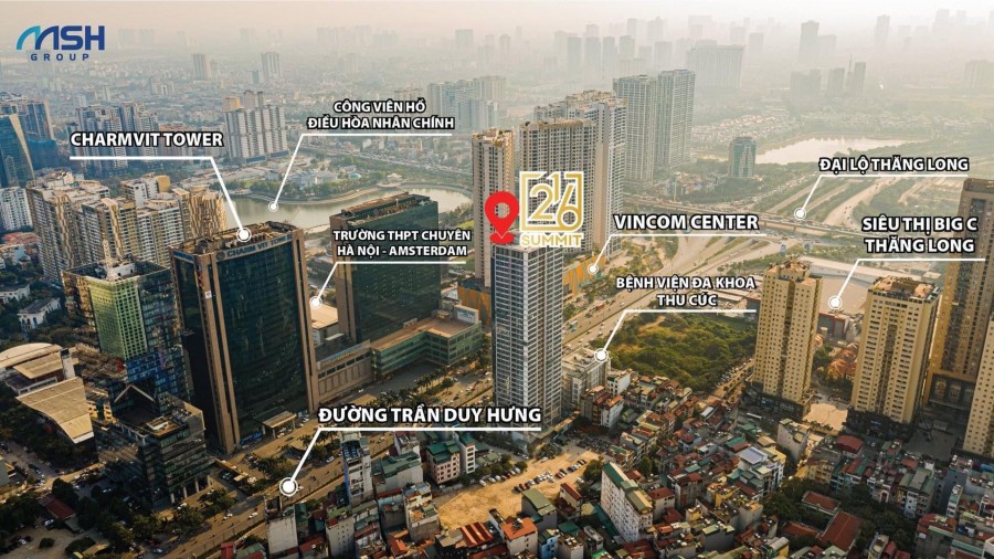 (K) The Summit 216 - Tận hưởng cuộc sống đô thị theo phong cách đỉnh cao