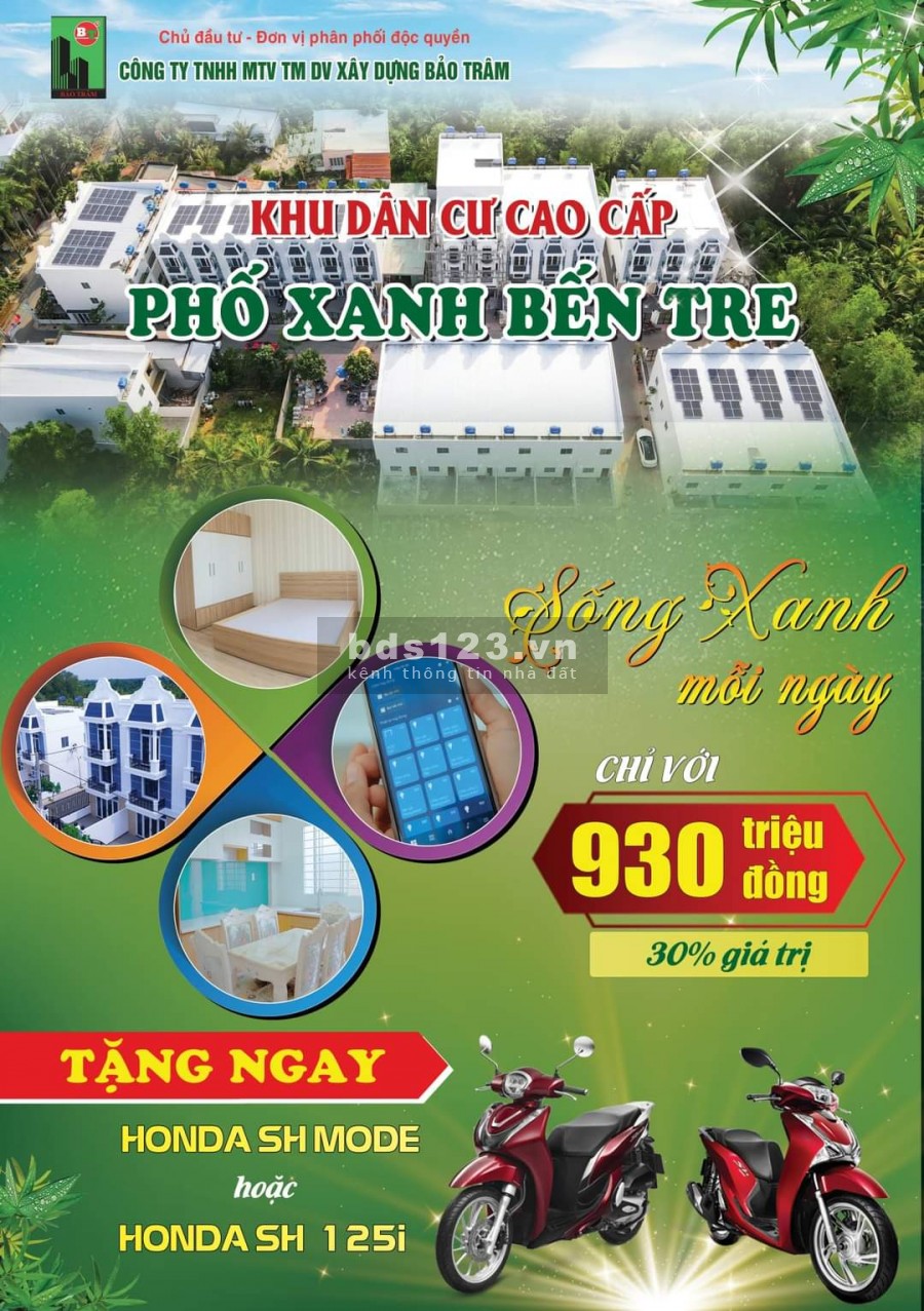Bán Nhà Ở Thông Minh Đầu Tiên Tại Bến Tre