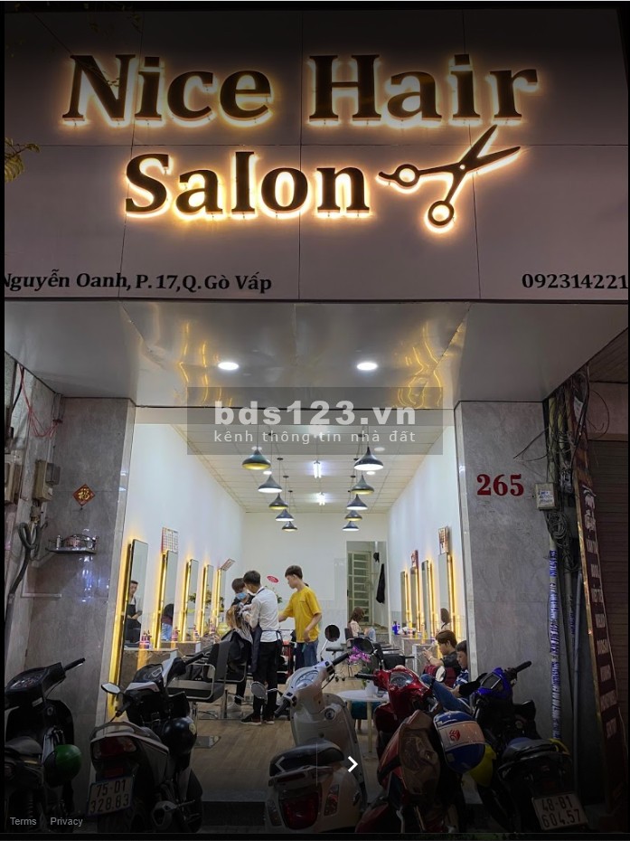 2 MT trước sau 265 Nguyễn Oanh 4.5x20
