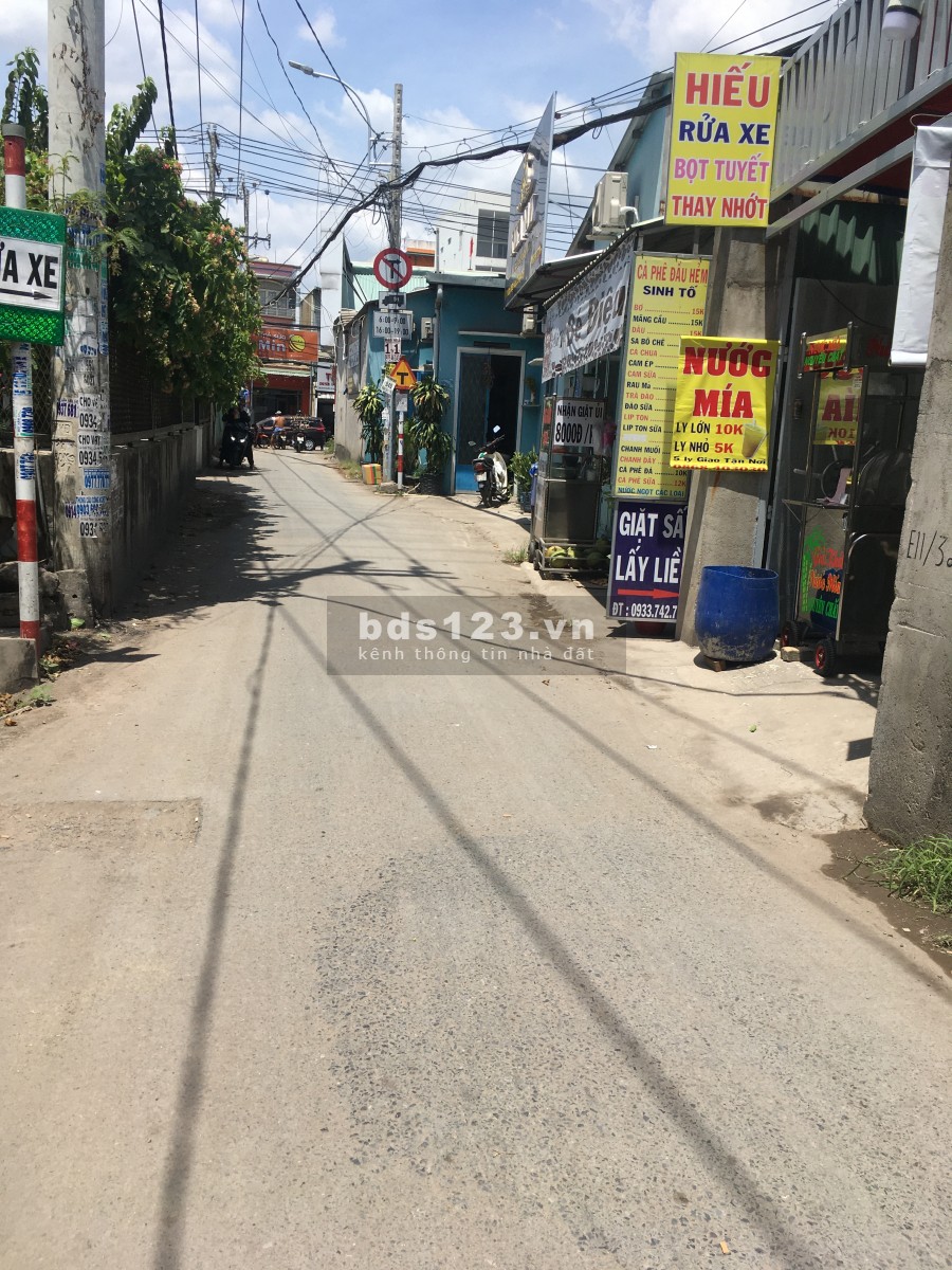 Bán lô đất thổ cư Quốc lộ 50 ấp 5 xã Phong Phú H. Bình Chánh