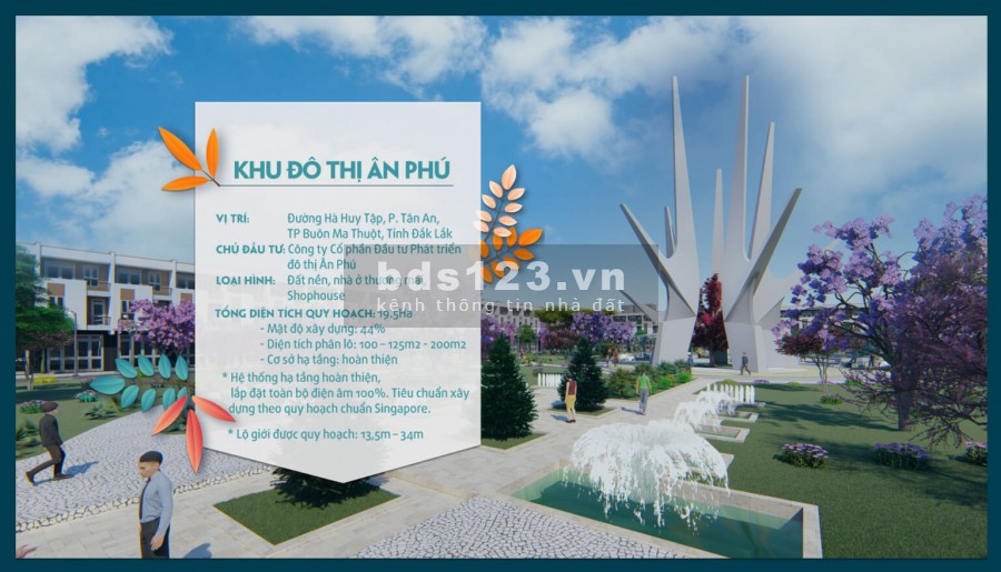 Ra mắt phân khu Sporta KĐT Ân Phú - Liền kề KCN lớn nhất Tây Nguyên LH 0905.272.789