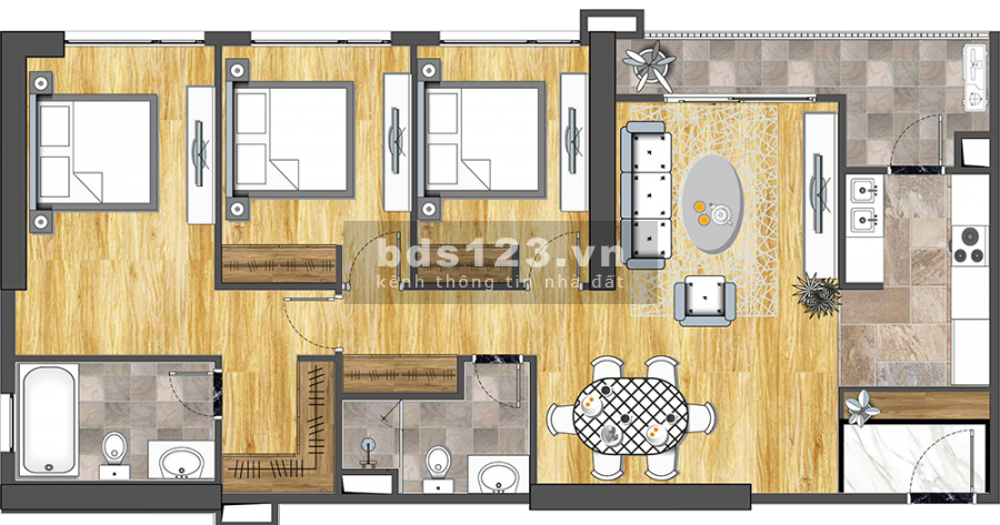Chính chủ bán gấp chung cư cao cấp 6Th Element – 2602 ( 108m2) tòa M1
