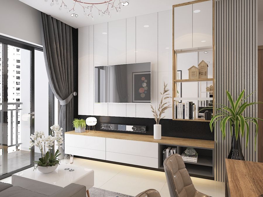 Cần bán căn hộ Bcons Suối Tiên 2 phòng ngủ rộng 55,2m2 full nội thất, nhiều tiện ích