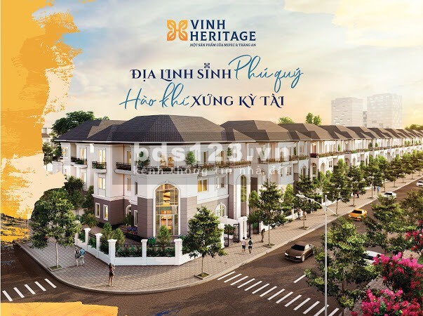 Bán Biệt Thự Liền Kề Dự Án Vinh Heritage TP.Vinh