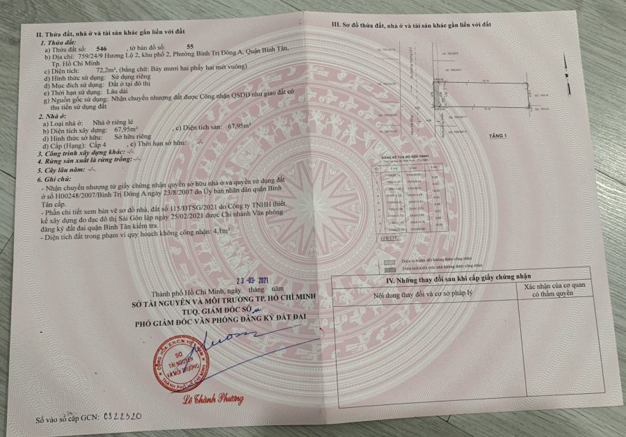 CHÍNH CHỦ CẦN VỐN KINH DOANH NÊN BÁN NHÀ Ở KHU PHỐ 2 PHƯỜNG BÌNH TRỊ ĐÔNG A – DIỆN TÍCH : 70M2 GIÁ BÁN CHỈ 6 TỶ.