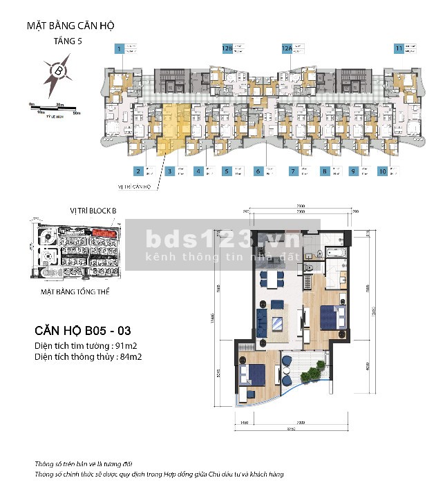 Mở Bán Tầng 5,12,12A, Căn 2PN-87-138m2, View Biển, Giá 37 Triệu/m2, Nội Thất Cao Cấp