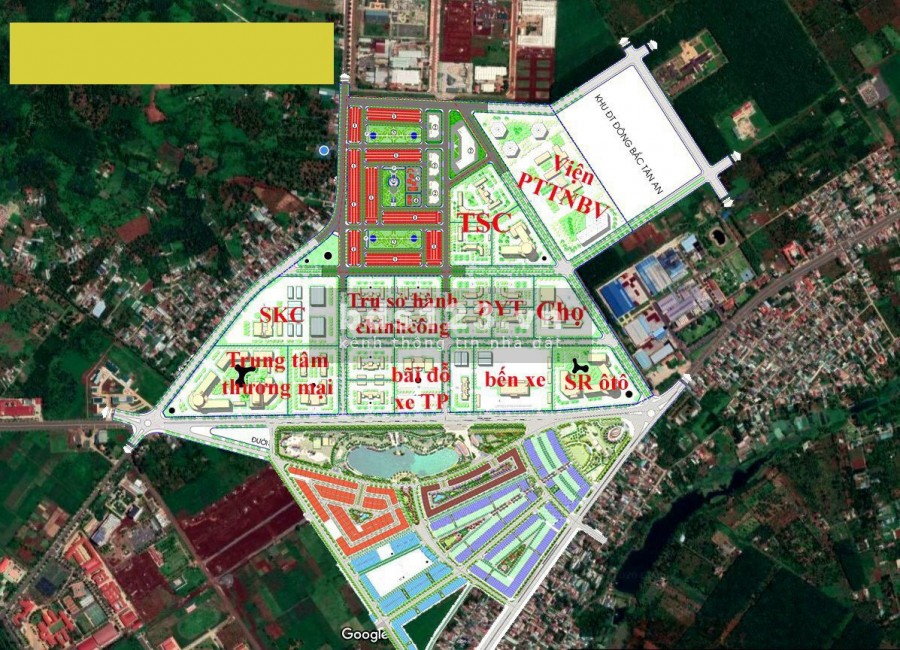 KĐT Ân Phú- Đô thị ngay Trung Tâm TP. Buôn Ma Thuột- Bảng hàng từ Chủ đầu tư.